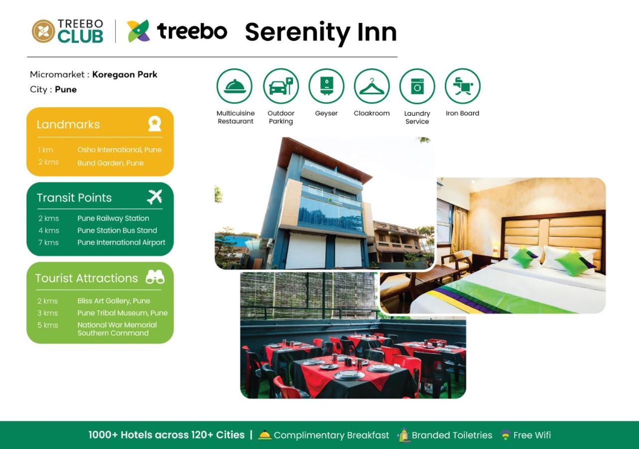 Treebo Serenity Inn, Koregaon Park Púna Exteriér fotografie